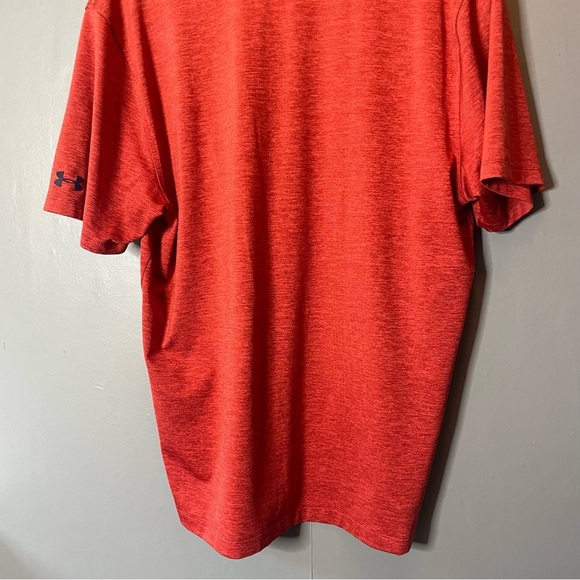 Under Armour Men's Red Athletic Polo Shirt size large - Picture 7 of 7